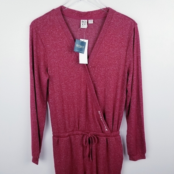 Roxy Stepping Out Wrap Jogger Jumpsuit NWT - Picture 9 of 16